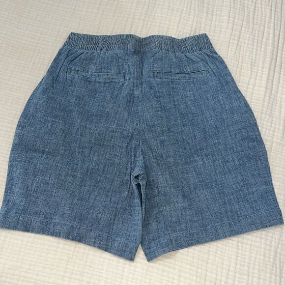 LandsEnd Women's Mid Rise Elastic Waist Pull On 7" Chino Shorts size 2 brand new - Picture 14 of 16